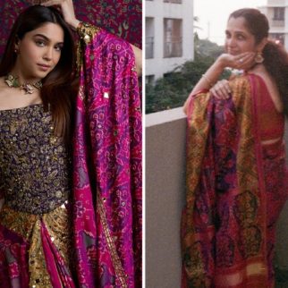 Sharvari wears mother’s heirloom pink Patola saree for Yeh Prem Mol Liya promotions; says it feels like being ‘wrapped in her love and blessings’