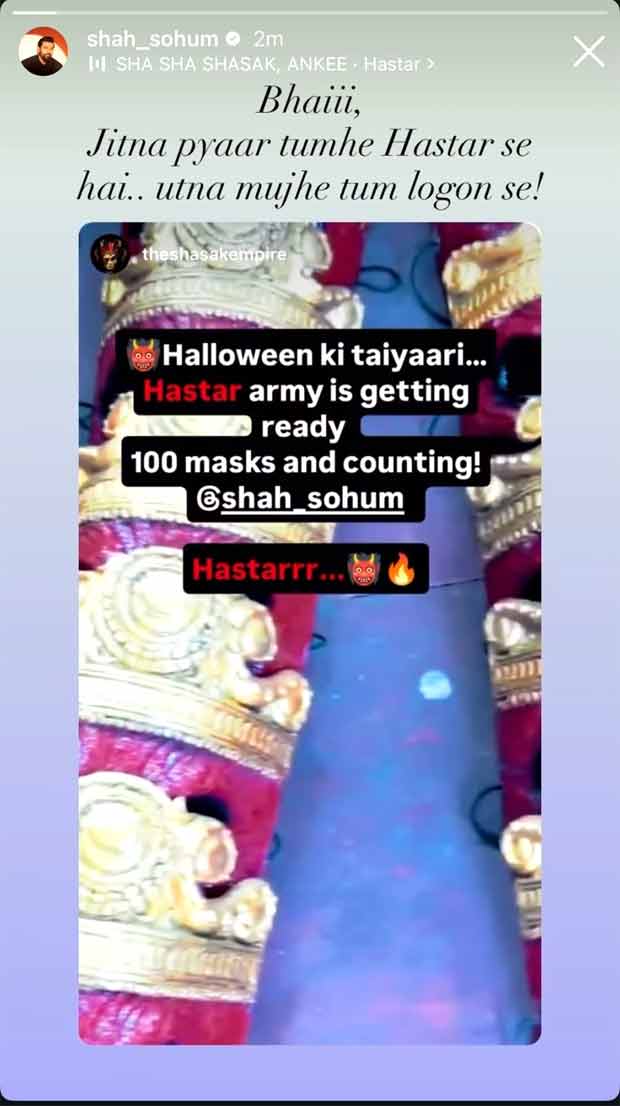 Tumbbad 2: Sohum Shah gives heartfelt shoutout to fan who bought 100 Hastar masks; says, “Jitna mujhe tum logon se!”