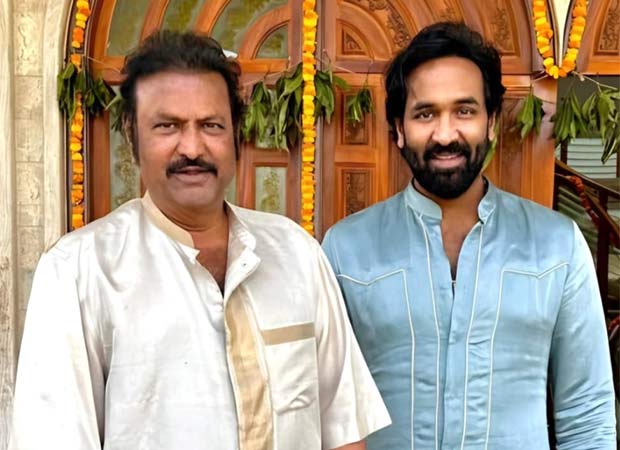 Vishnu Manchu and Mohan Babu face off in basketball game, give fans a glimpse of their fun father-son bond