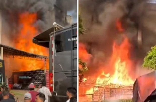 Fire breaks out near the sets of Pati Patni Aur Panga and MTV Hustle 5, no casualties reported
