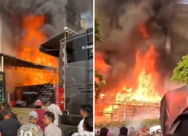 Fire breaks out near the sets of Pati Patni Aur Panga and MTV Hustle 5, no casualties reported : Bollywood News Fire breaks out near the sets of Pati Patni Aur Panga and MTV Hustle 5, no casualties reported : Bollywood News