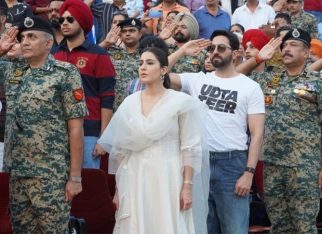 Ayushmann Khurrana, Sara Ali Khan visit Attari-Wagah border to promote Udta Teer